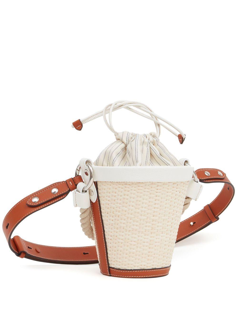 Fire woven bucket bag Product Image