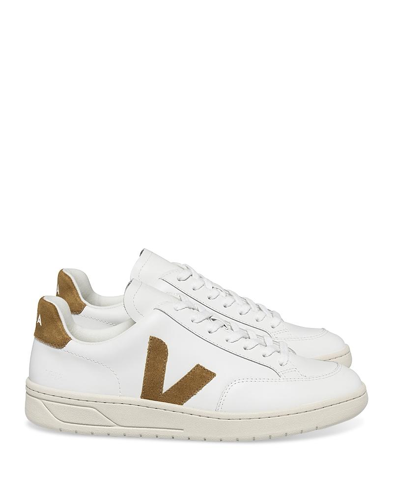 Veja Mens V-12 Low Top Leather Sneakers Product Image