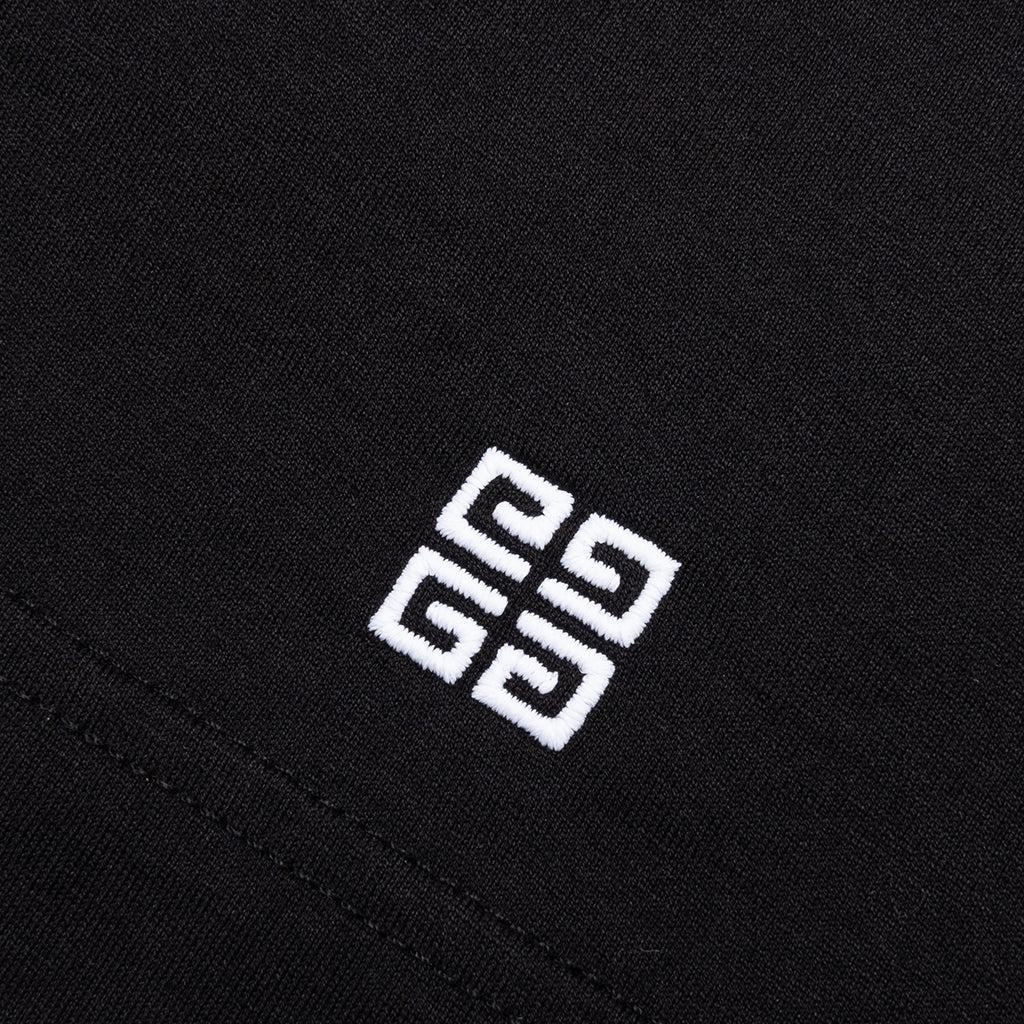 Flowers Cotton T-Shirt - Black Male Product Image