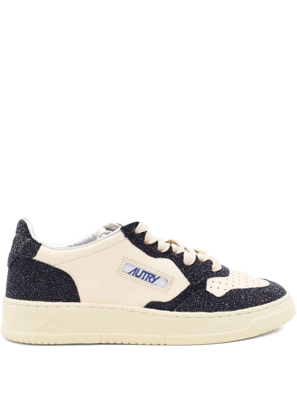 Medalist glitter-panel low-top sneakers Product Image