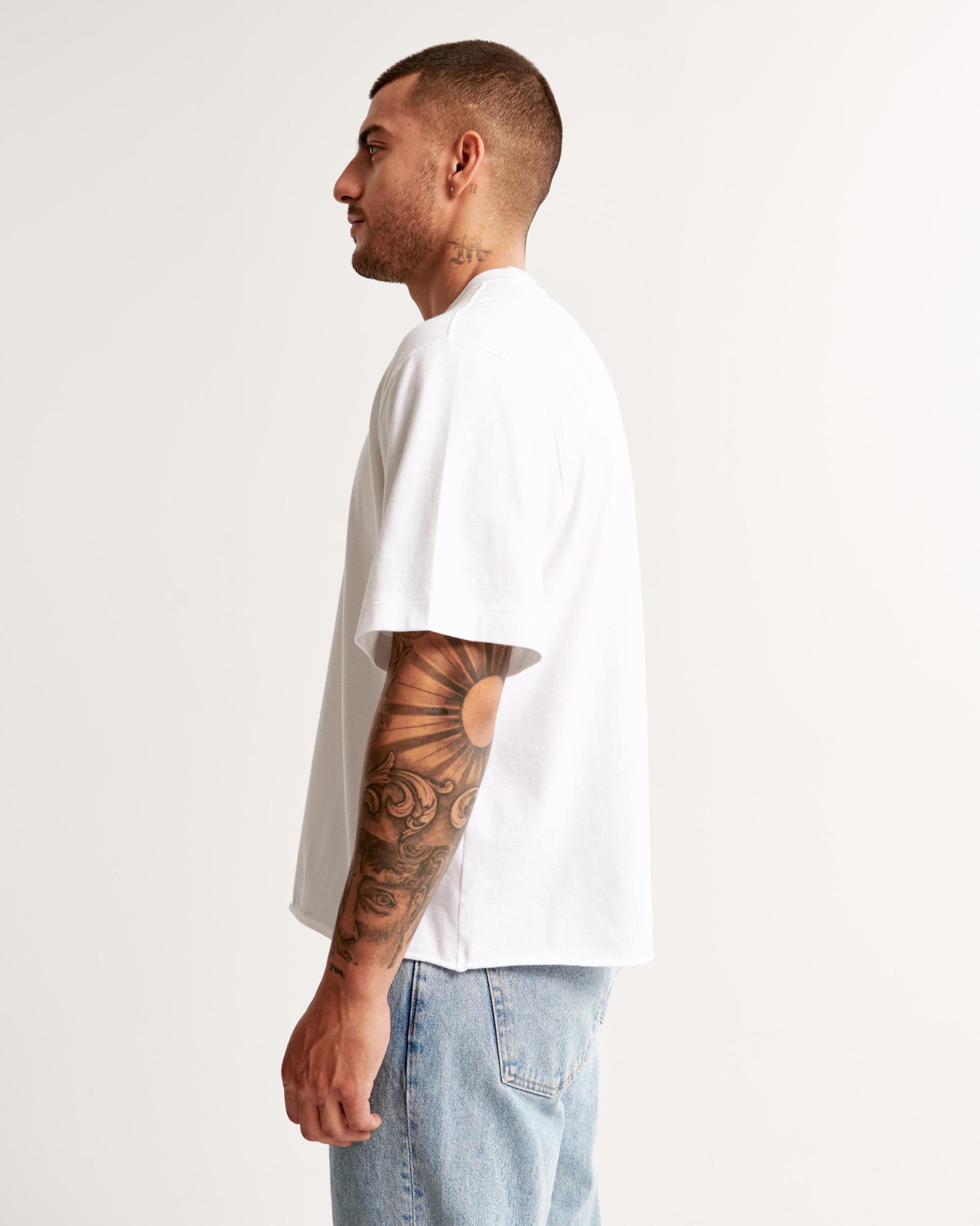 Vintage-Inspired Cropped Tee Product Image