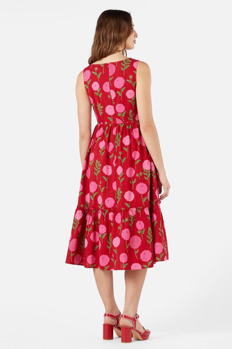 Marie Fleur Midi Dress Product Image