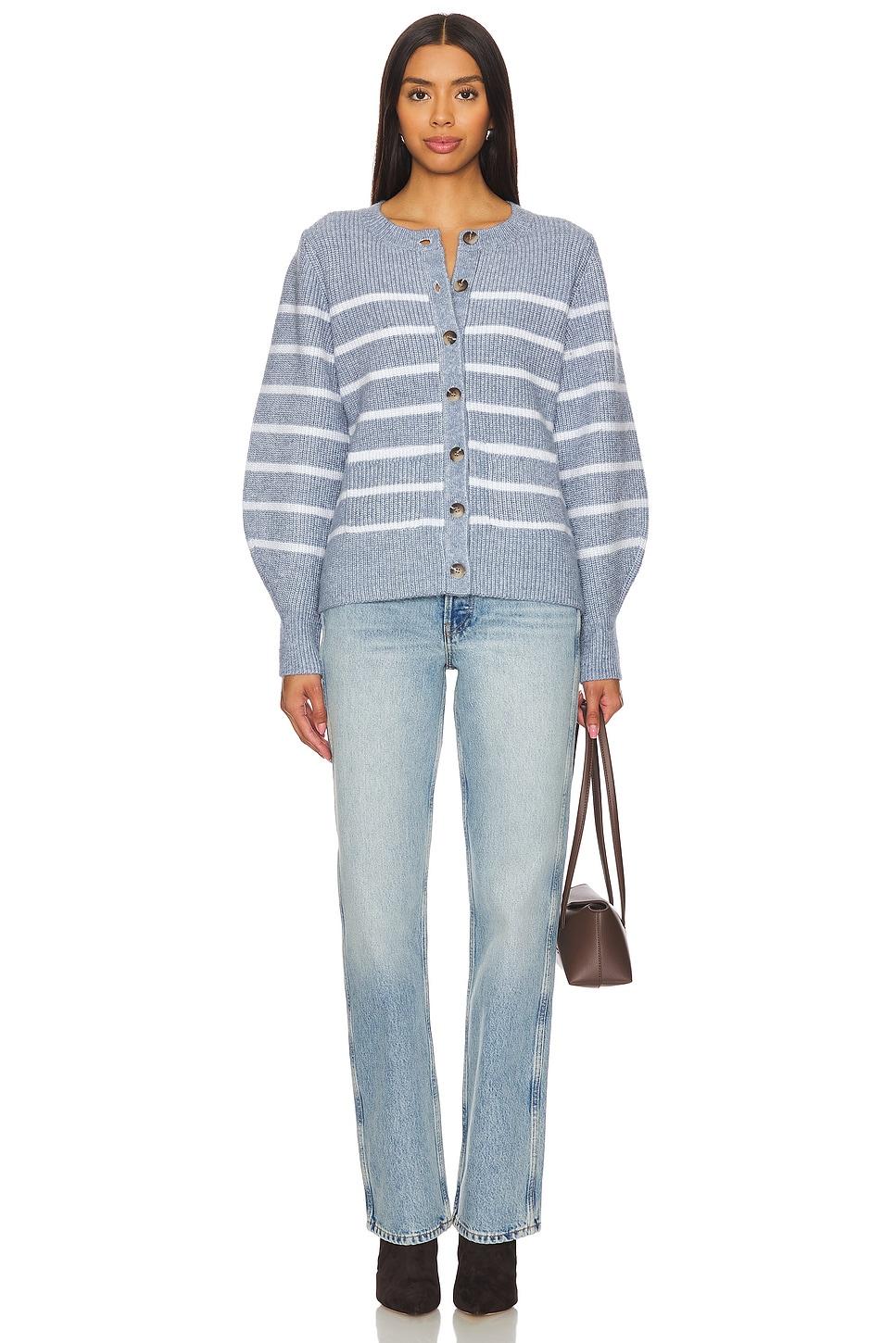 Josie Structured Stripe Cardigan 525 Product Image