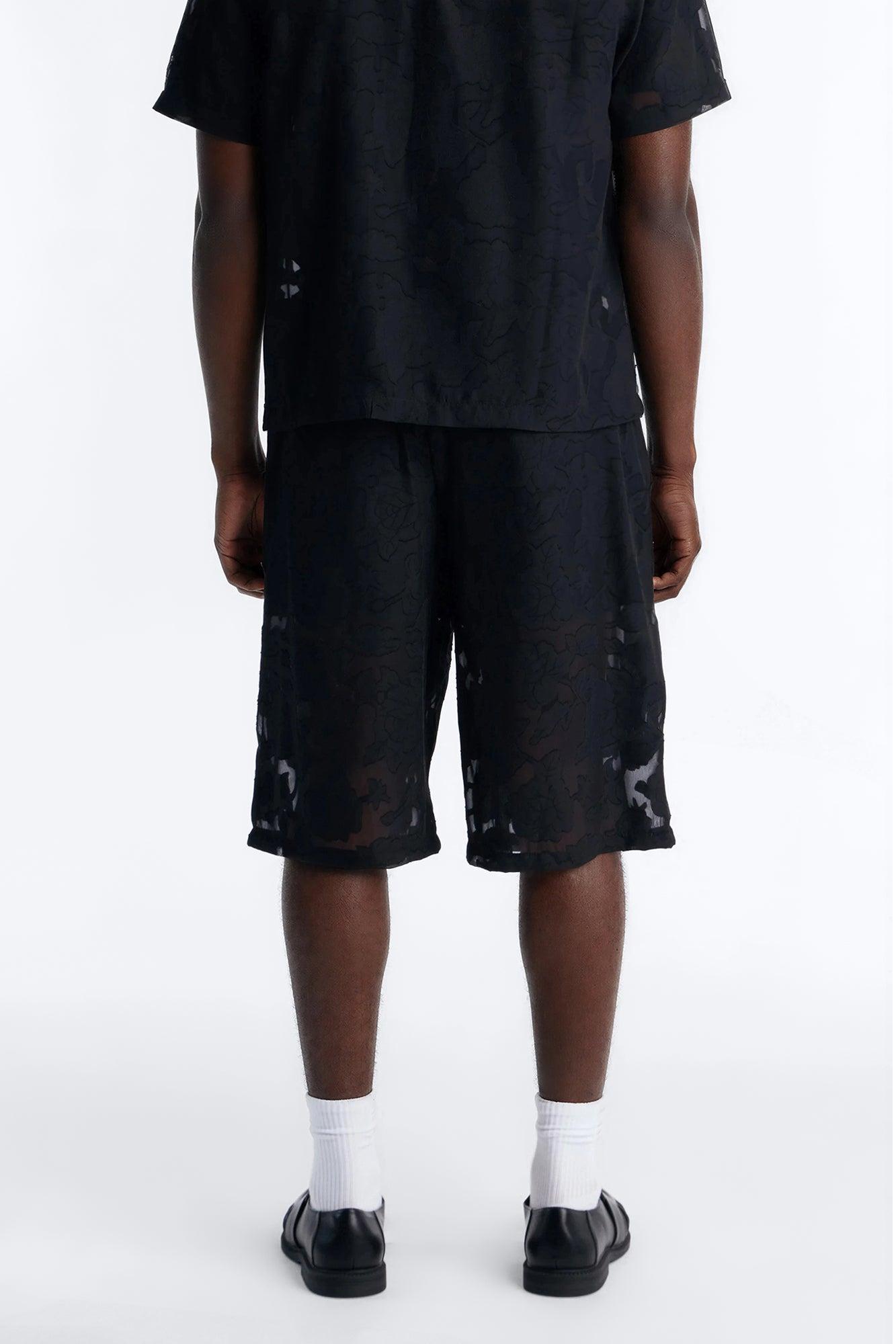Baggy Duskforged Desert Rose Short - Black Male Product Image