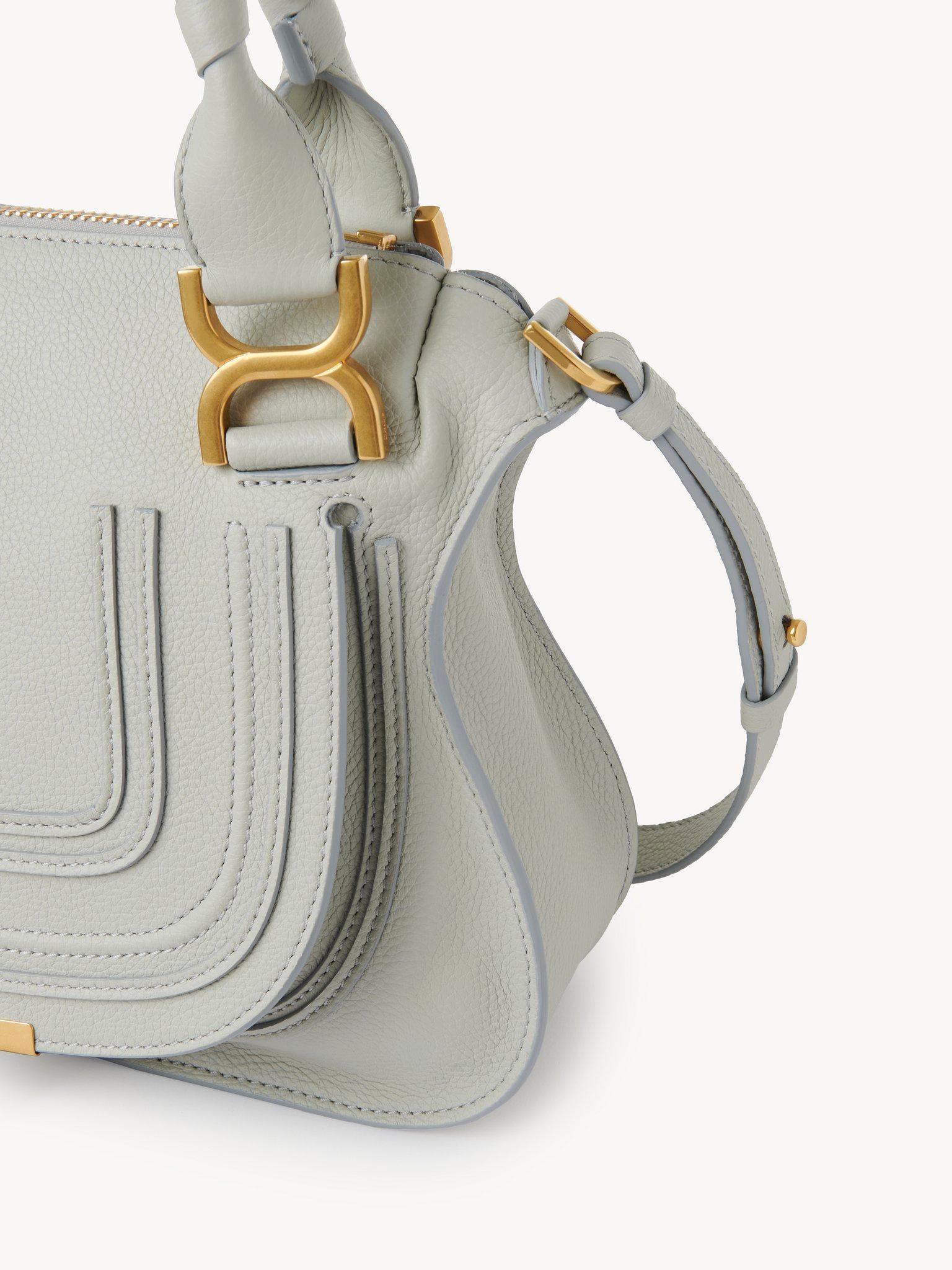 Small Marcie bag in grained leather Product Image