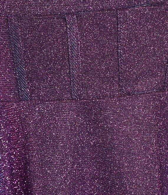 City Vibe Square Neck Layered Skater Dress Product Image