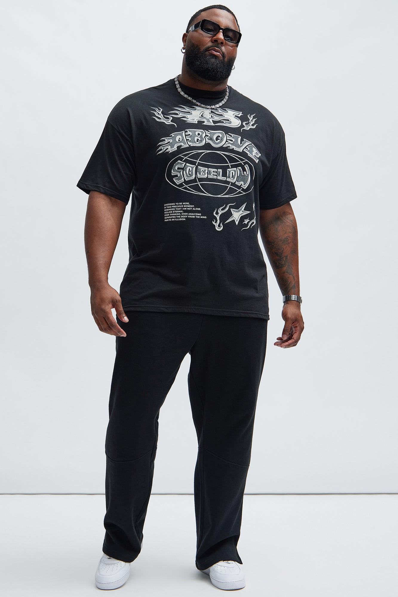 As Above So Below Short Sleeve Tee - Black Product Image