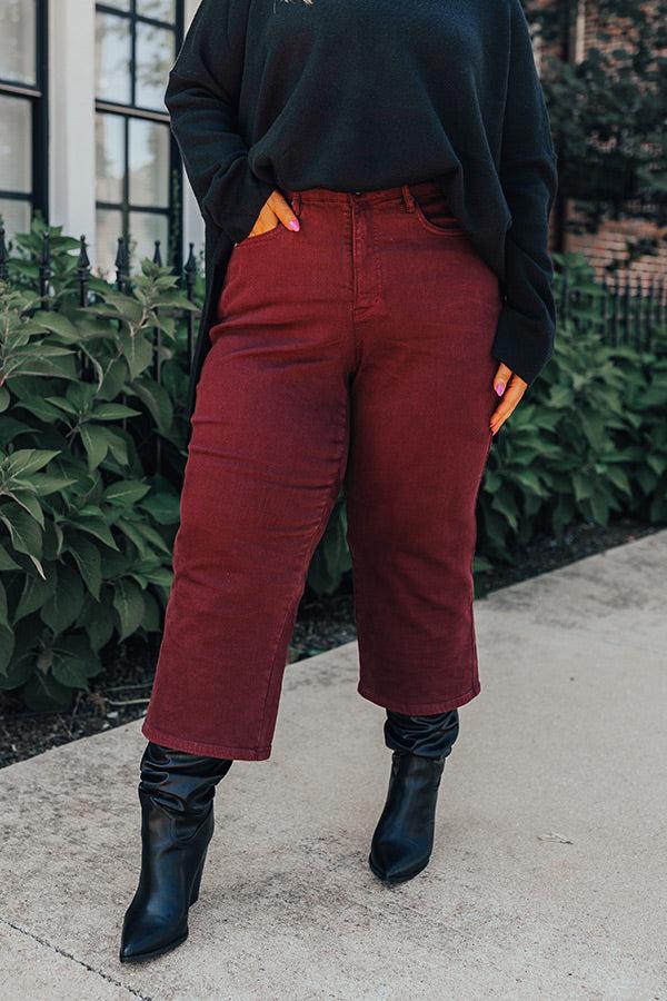 Judy Blue The Kenzo High Waist Wide Leg Jean Curves Product Image