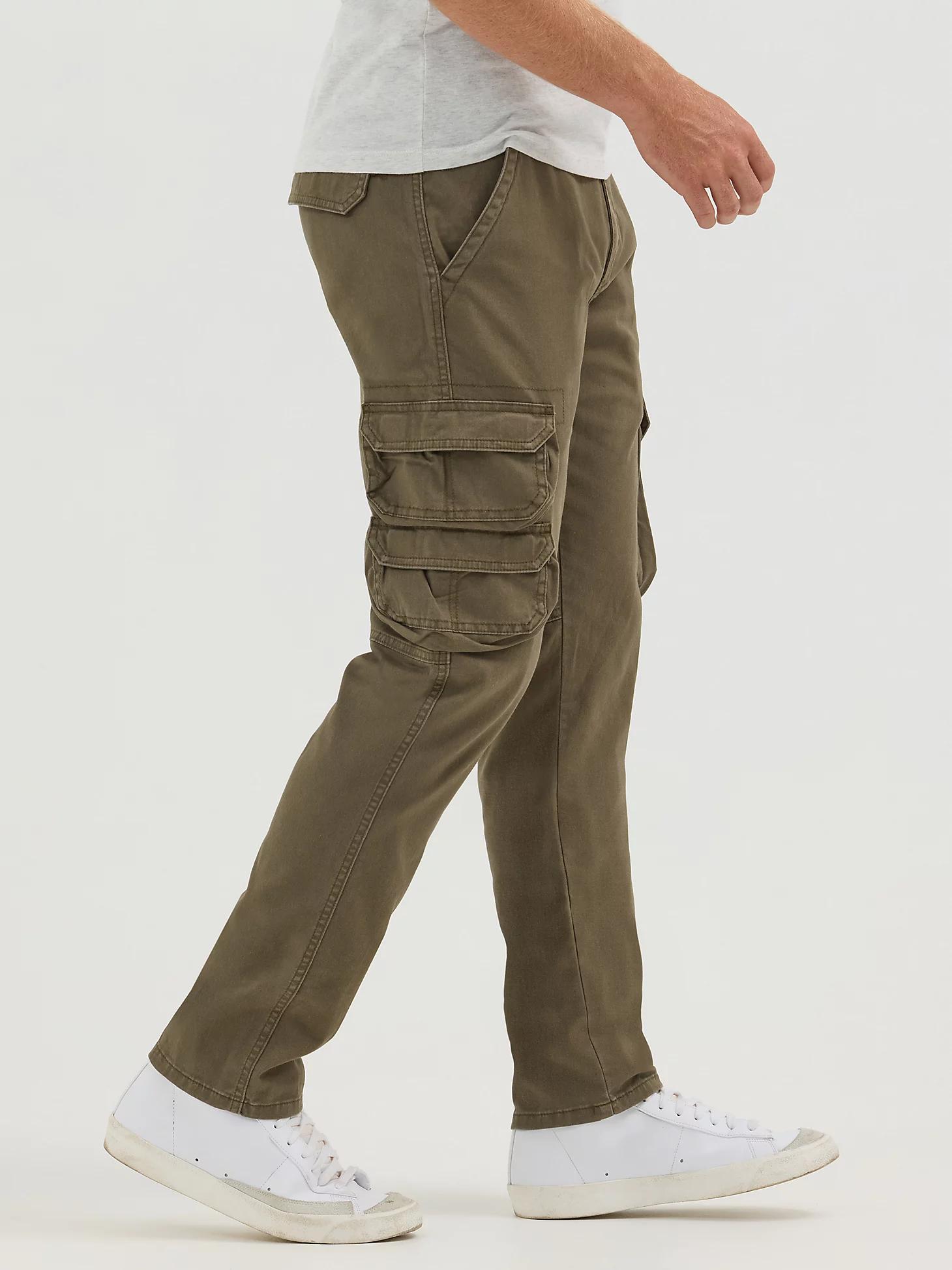 Men's Wrangler® Flex Tapered Cargo Pant | Men's PANTS | Wrangler® Product Image