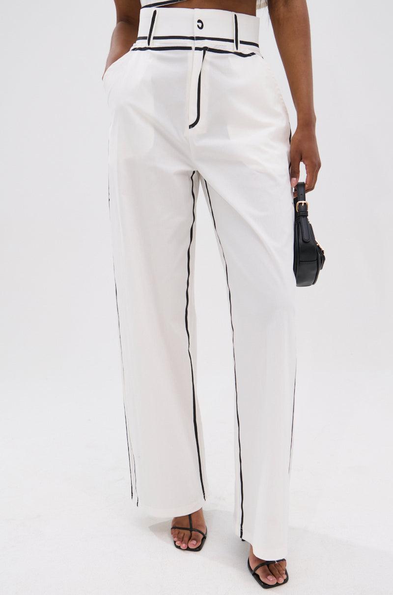BLANK SPACE HIGH WAIST PALAZZO PANT Product Image