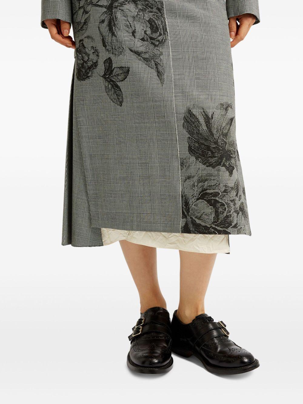 floral-print midi skirt  Product Image