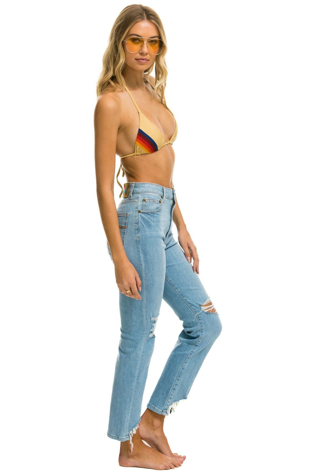 HIGH RISE SLIM BOOT JEAN - SUPER LIGHT Female Product Image