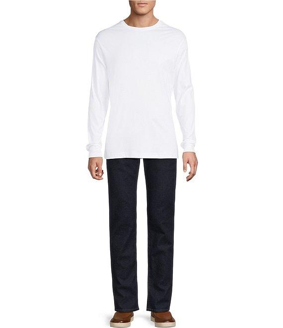 Daniel Cremieux Signature Label Pima Cotton Long Sleeve T-Shirt Product Image