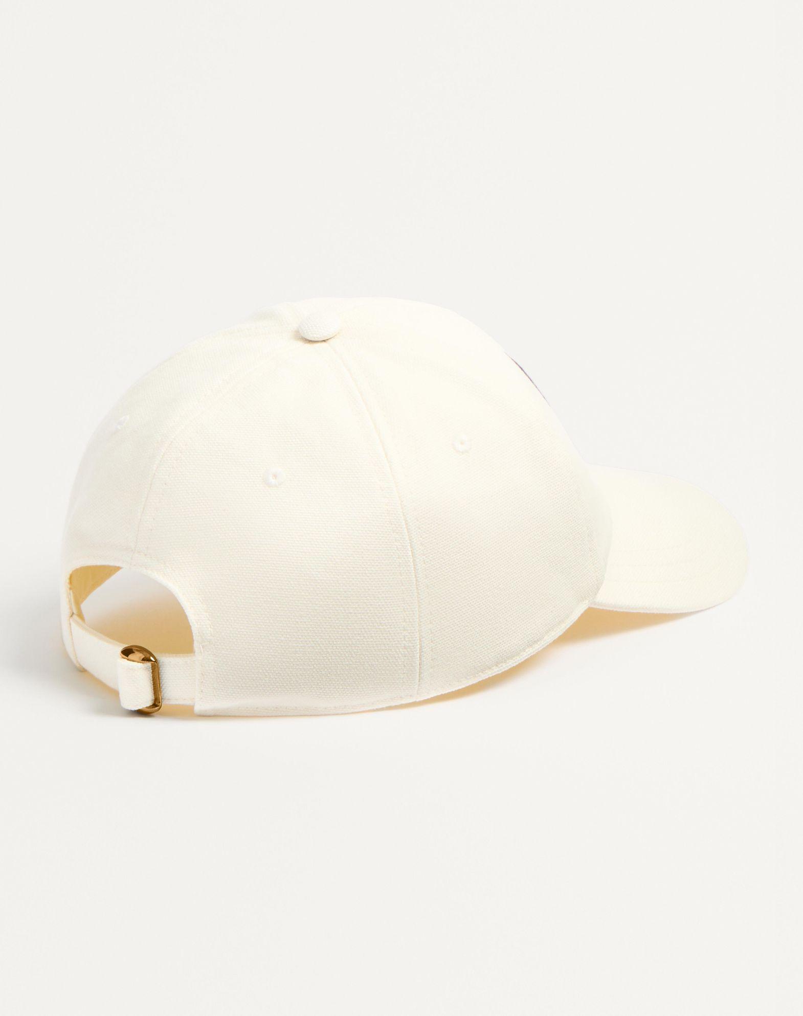 Chez Valentino Cotton Baseball Cap With Embroidery Product Image