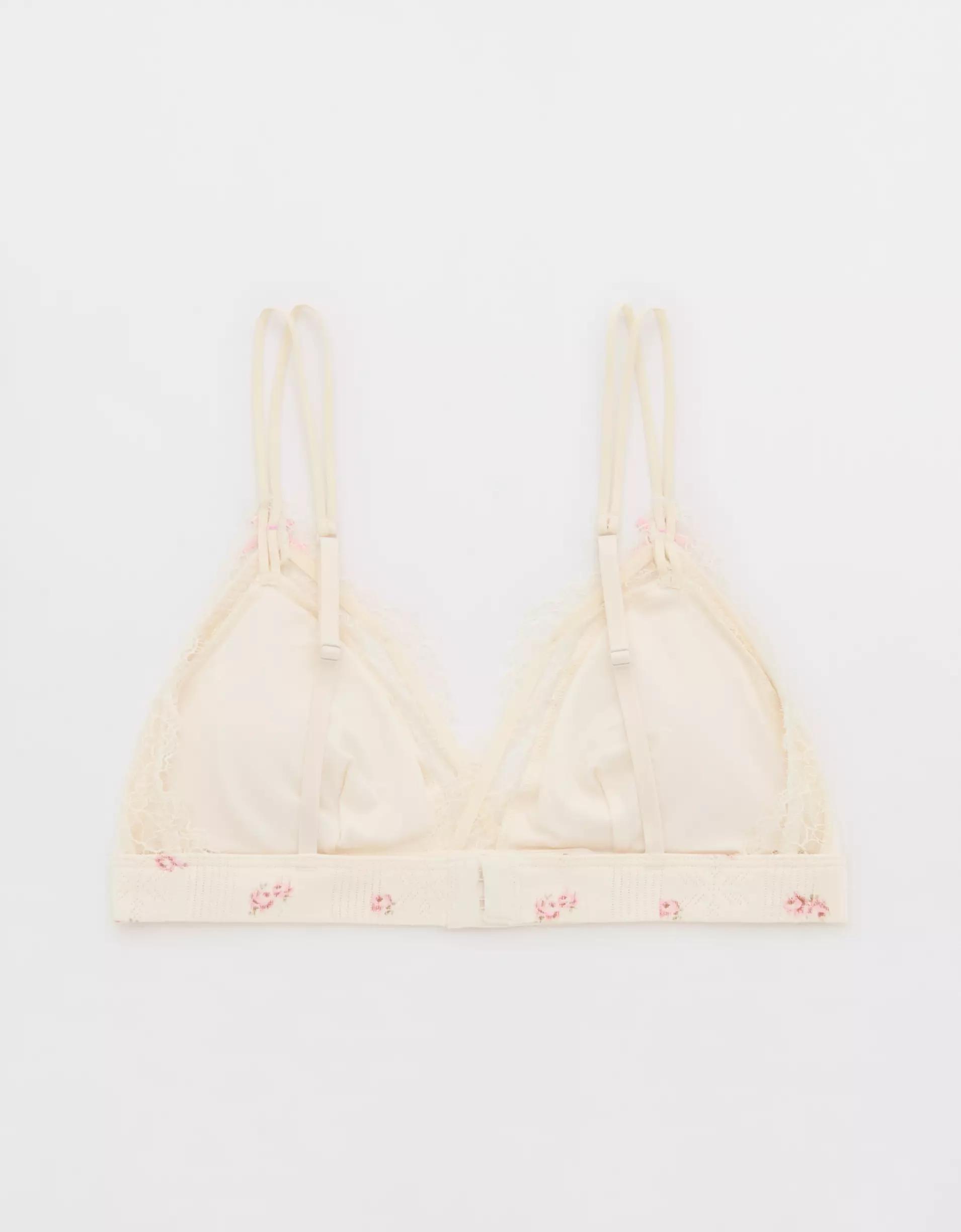 Superchill Pointelle Padded Triangle Bralette Product Image