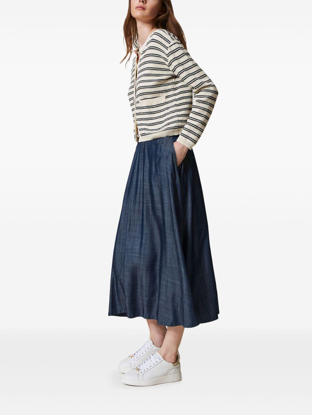 pleated midi skirt  Product Image