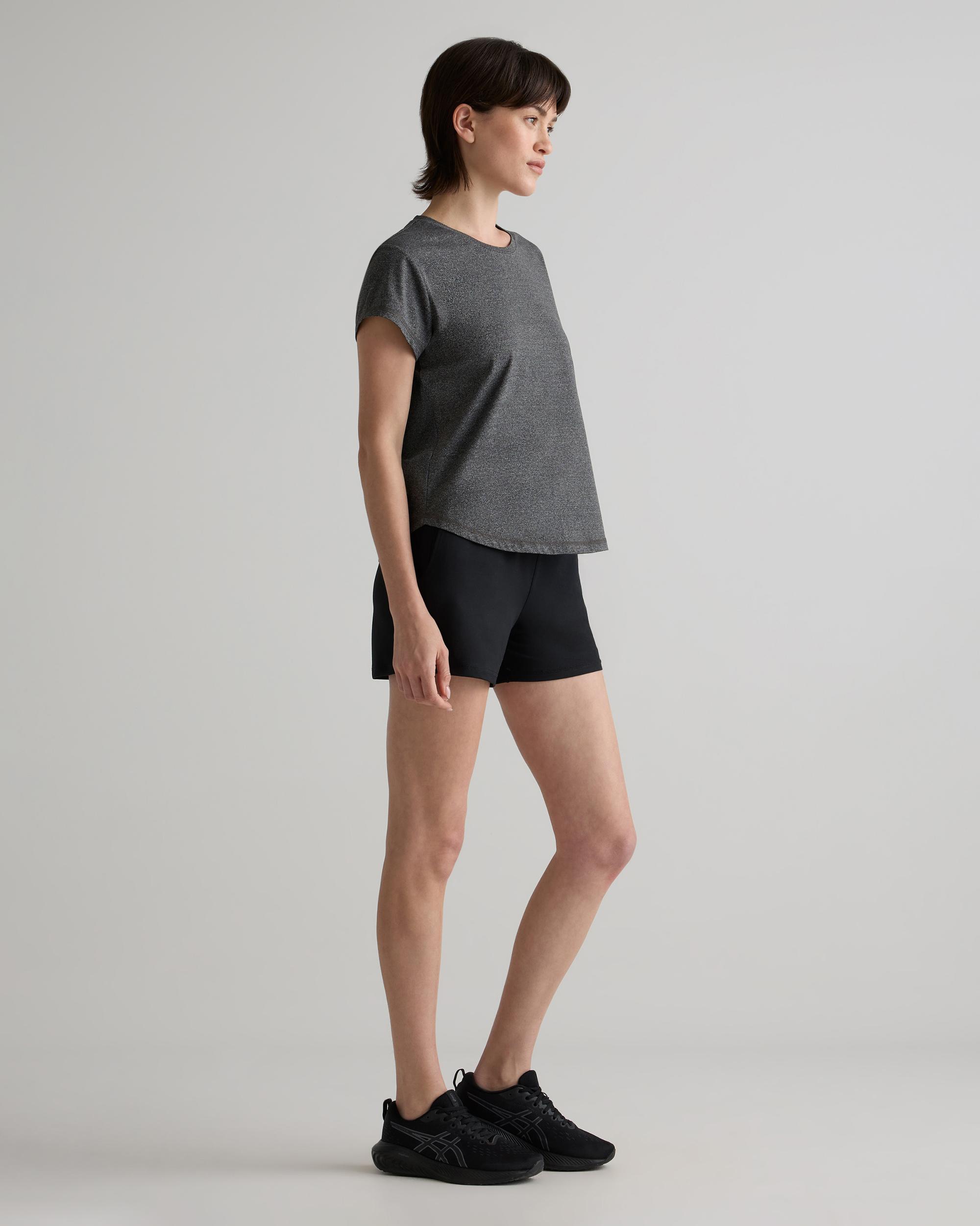 Quince | Women's Super Soft Performance T-Shirt Flowknit Activewear, Size XS, 100% Polyester Product Image
