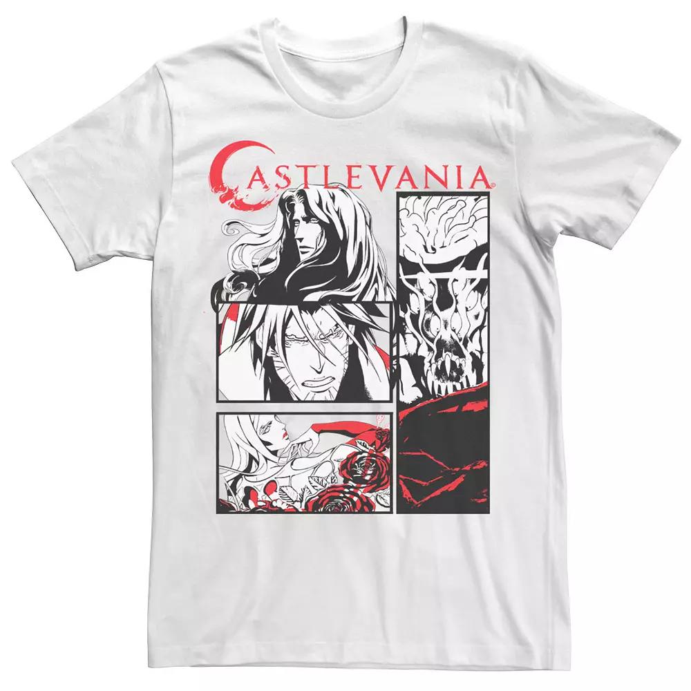 Men's Netflix Castlevania Comic Panel Style Tee,  Product Image