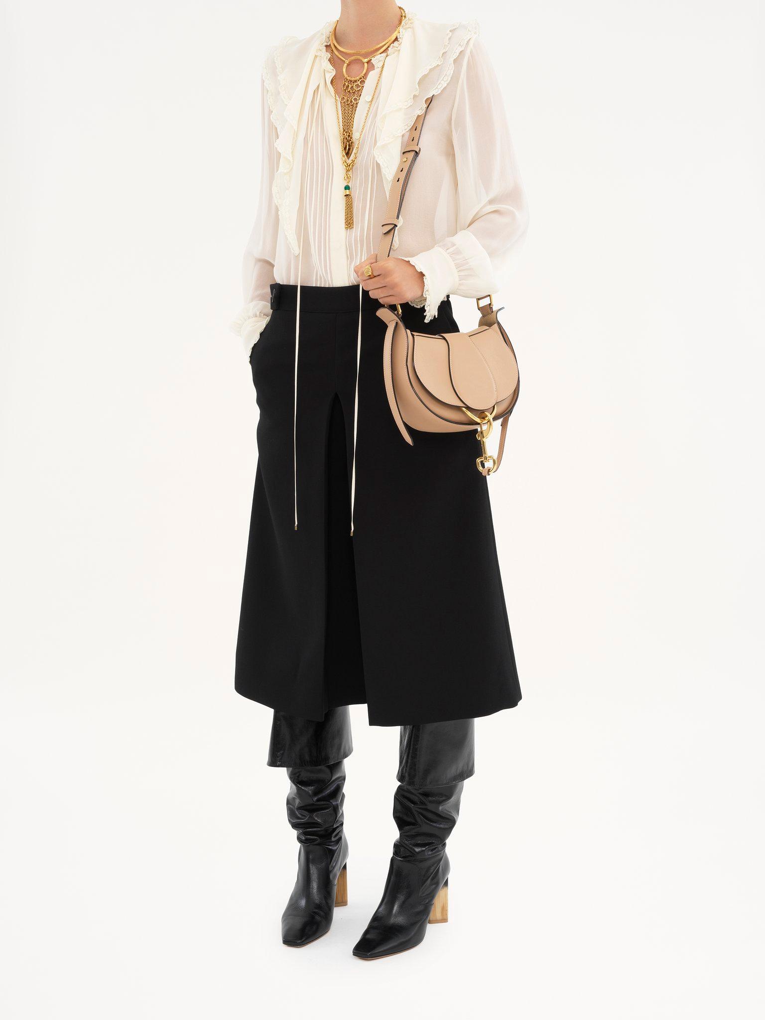 Small Chloé Ride crossbody bag in soft leather Product Image