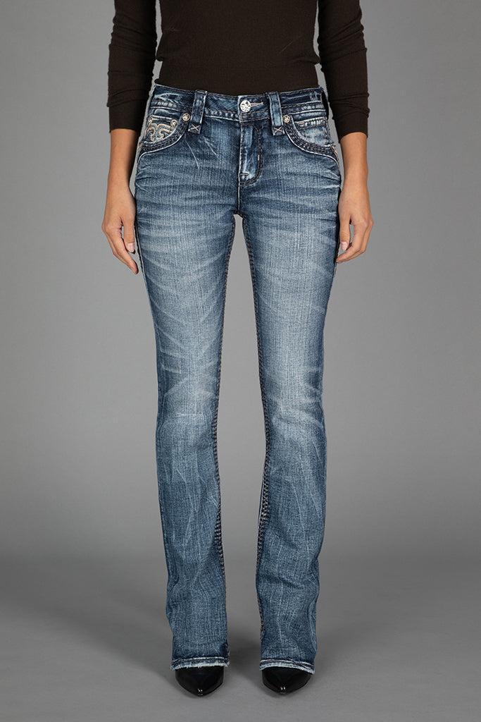 Mandell Bootcut Jeans Product Image