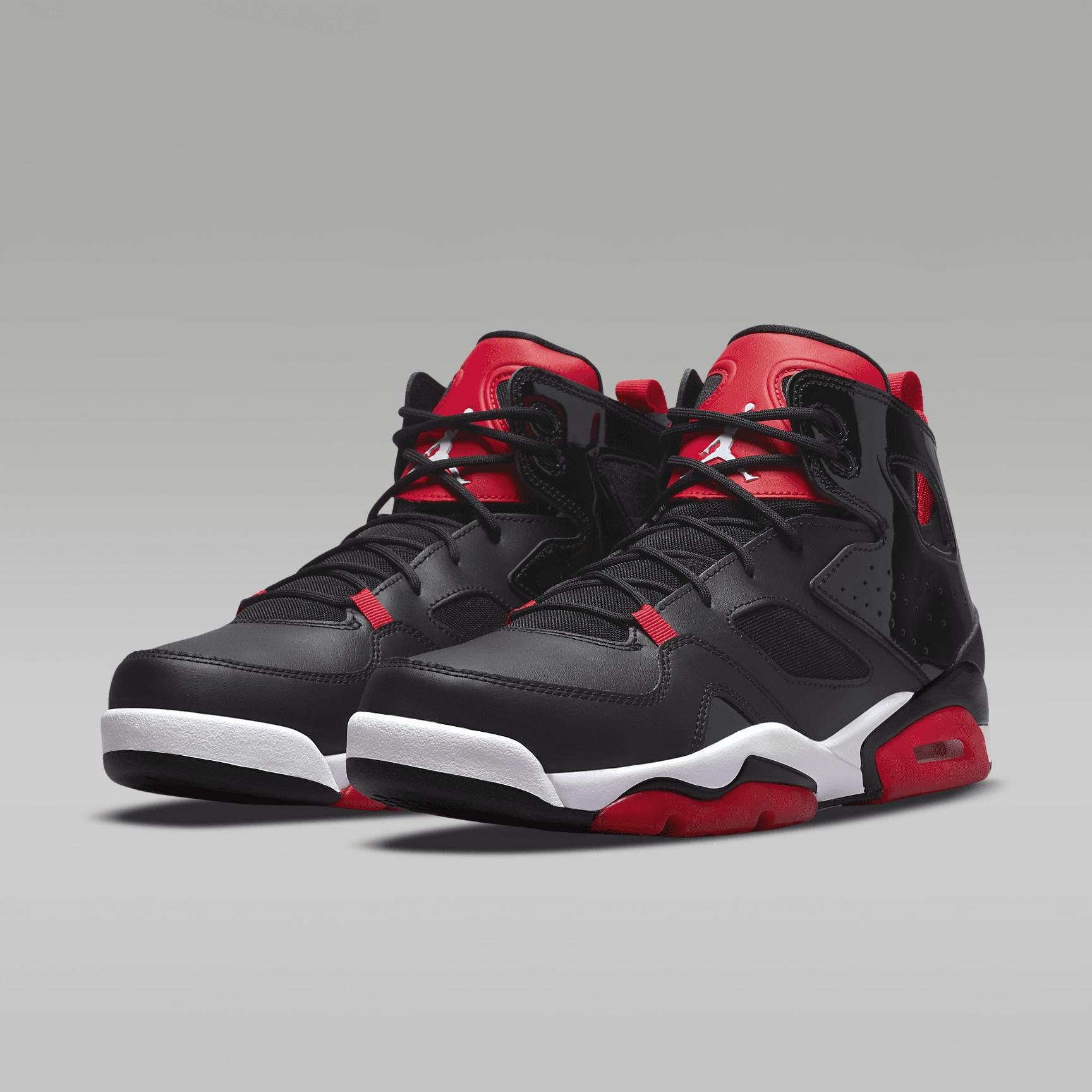 Jordan Mens Jordan Flight Club 91 - Mens Basketball Shoes Red/White Product Image