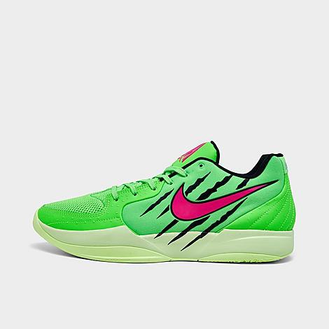 Nike Mens Ja 2 Basketball Shoes in Green Strike/Black/Barely Volt Product Image