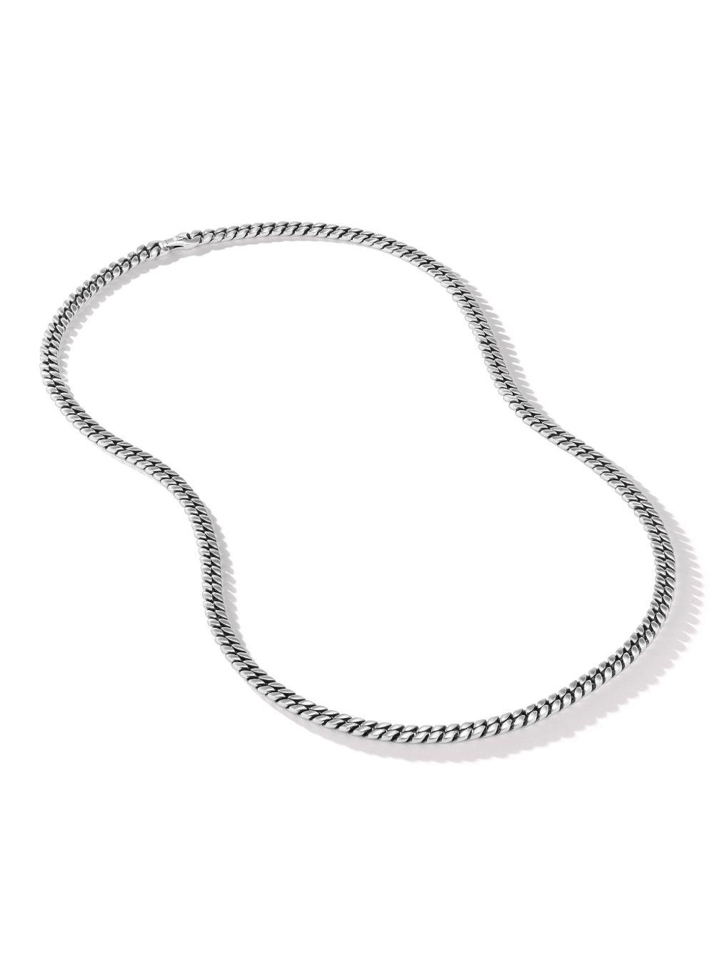 sterling silver Curb Chain necklace (6mm) Product Image