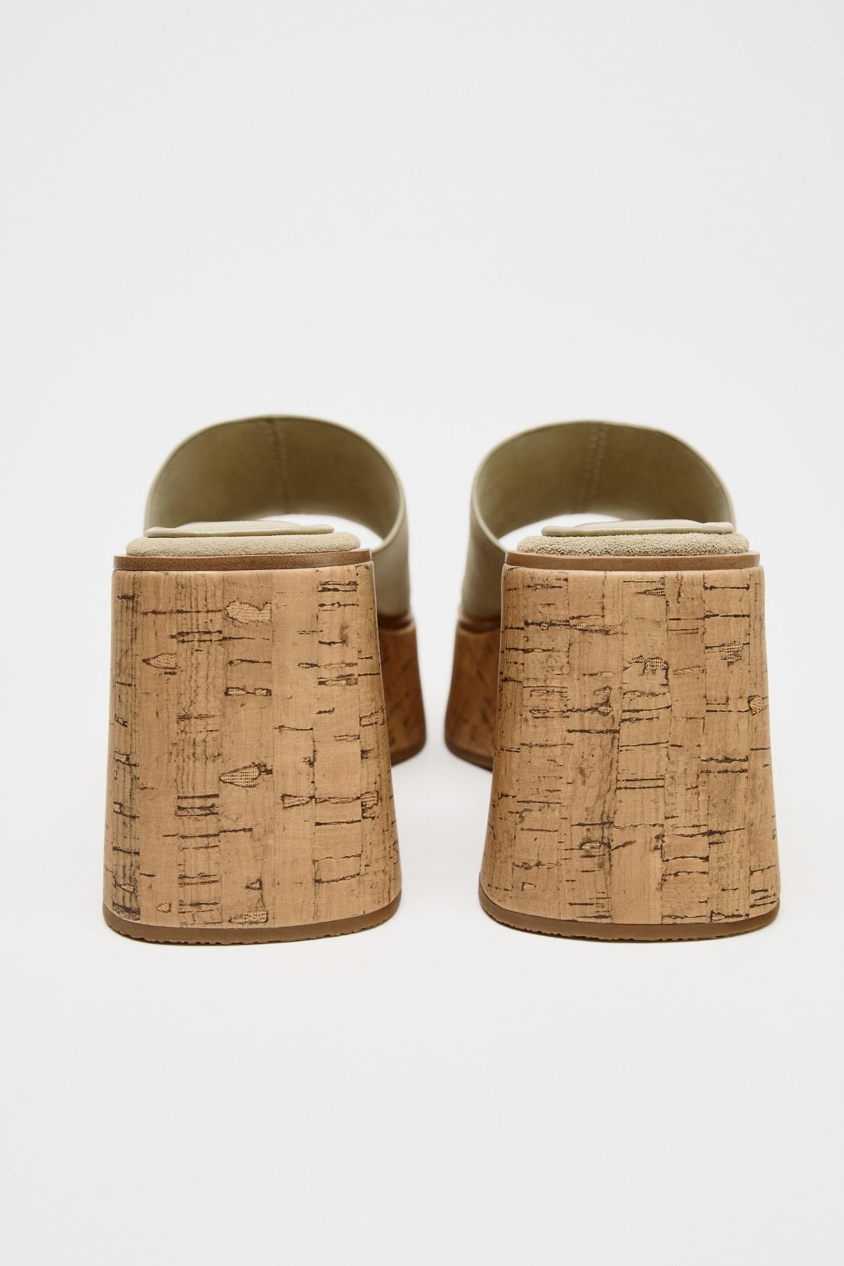 SUEDE PLATFORM WEDGES Product Image