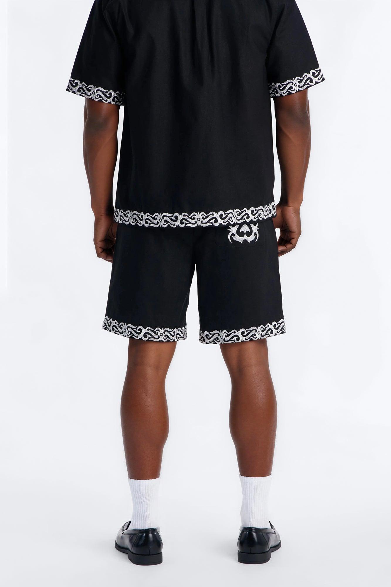 Relaxed Coastal Isla Short - Black Male Product Image