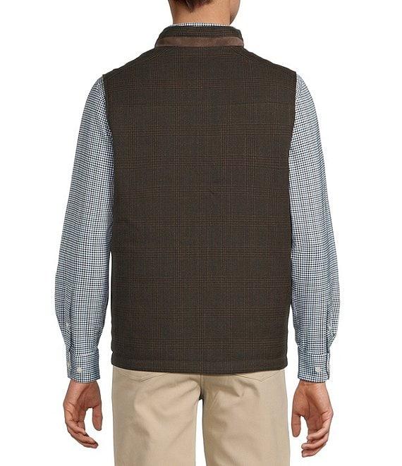 Hart Schaffner Marx Faux Suede Plaid Reversible Vest Product Image