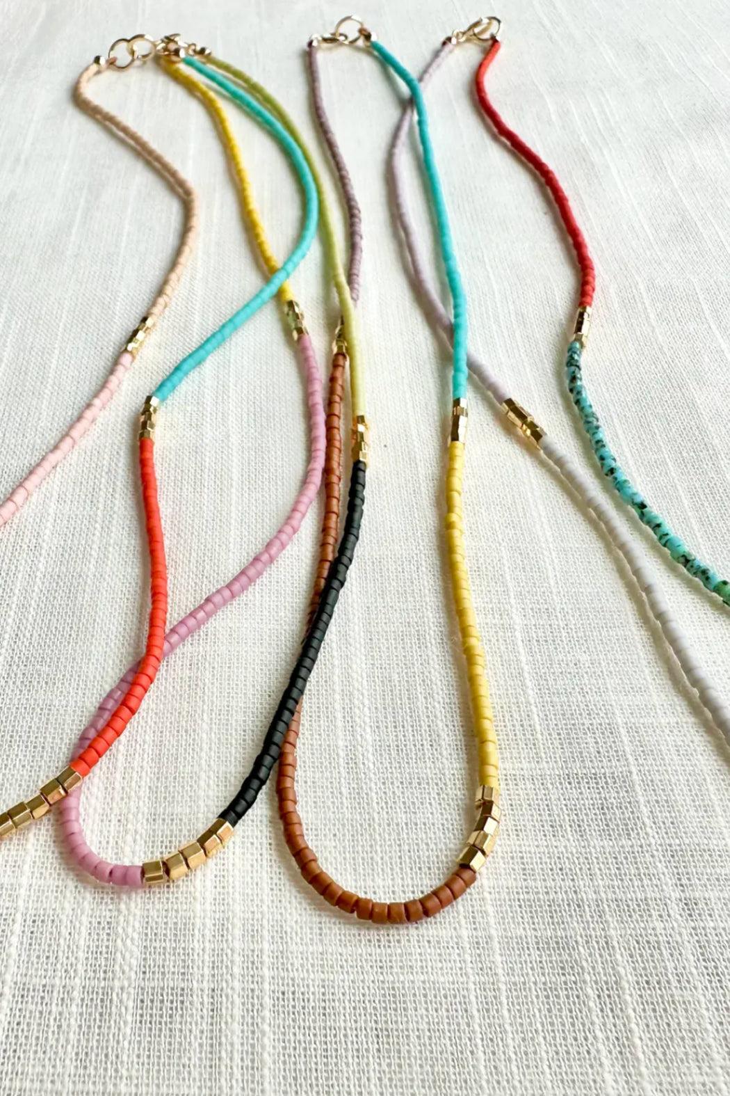 Cassis Beaded Necklace Product Image