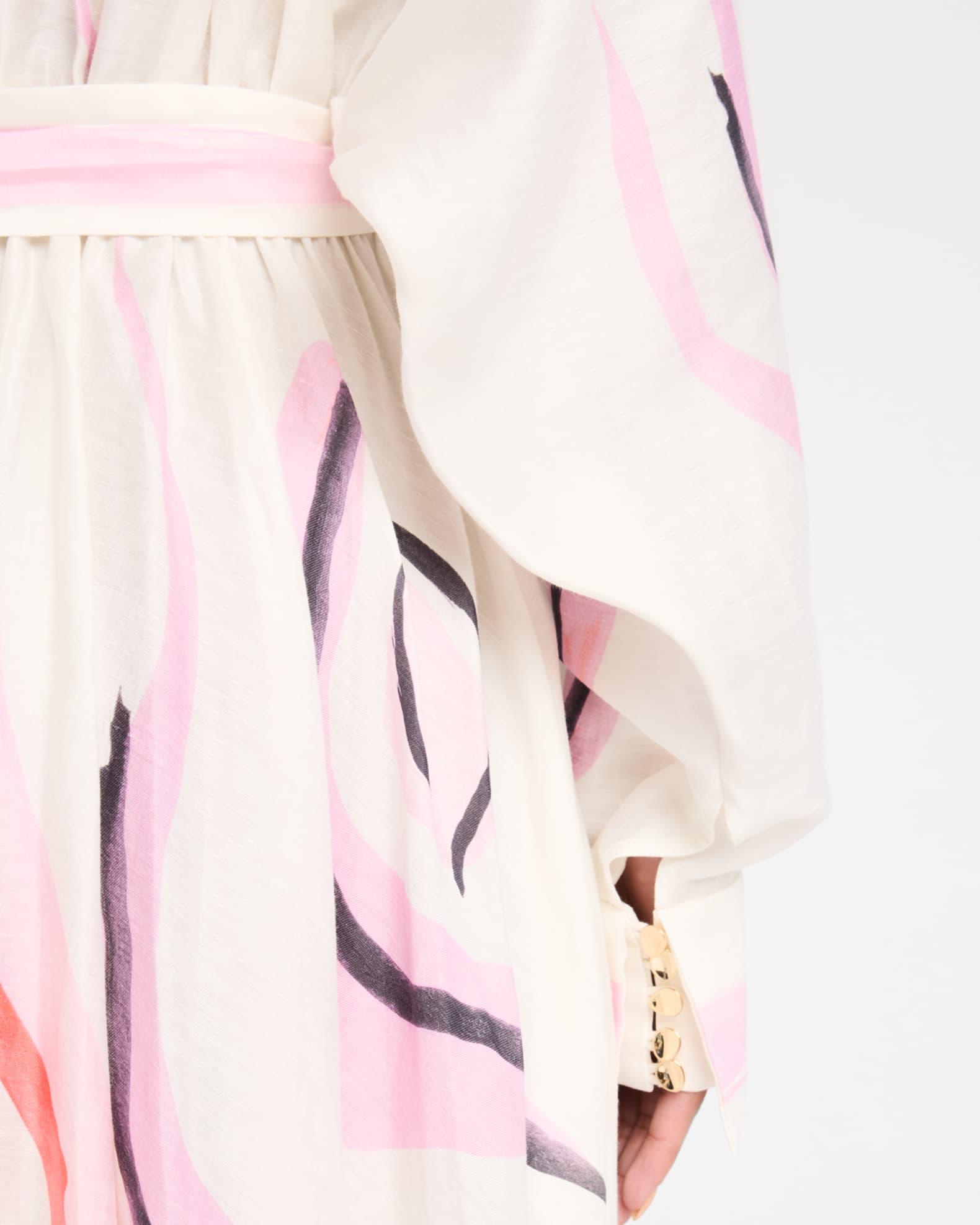 Pennar Belted Long-Sleeve Maxi Dress Product Image