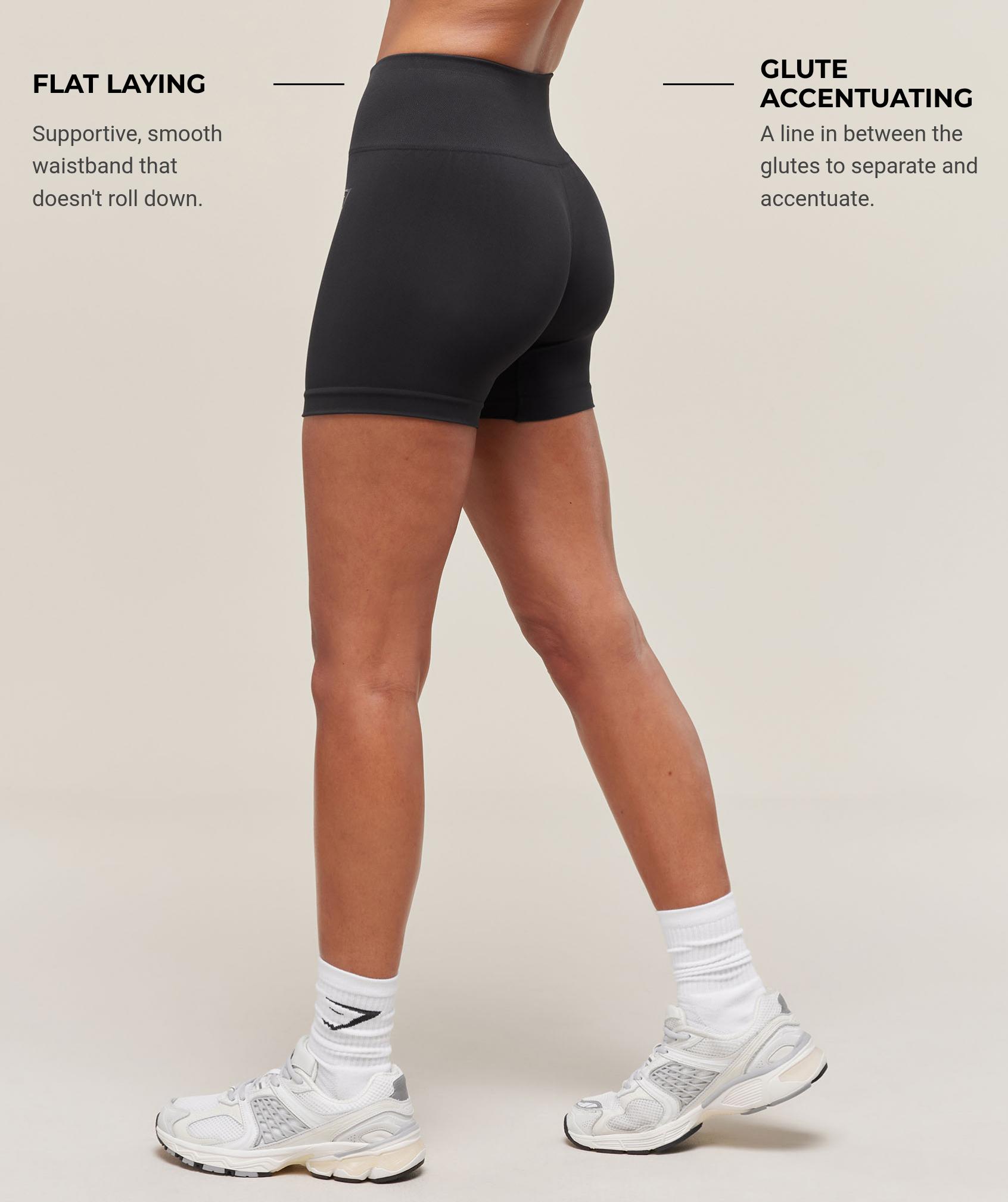 Gymshark Soft Sculpt Shorts - Black Female Product Image