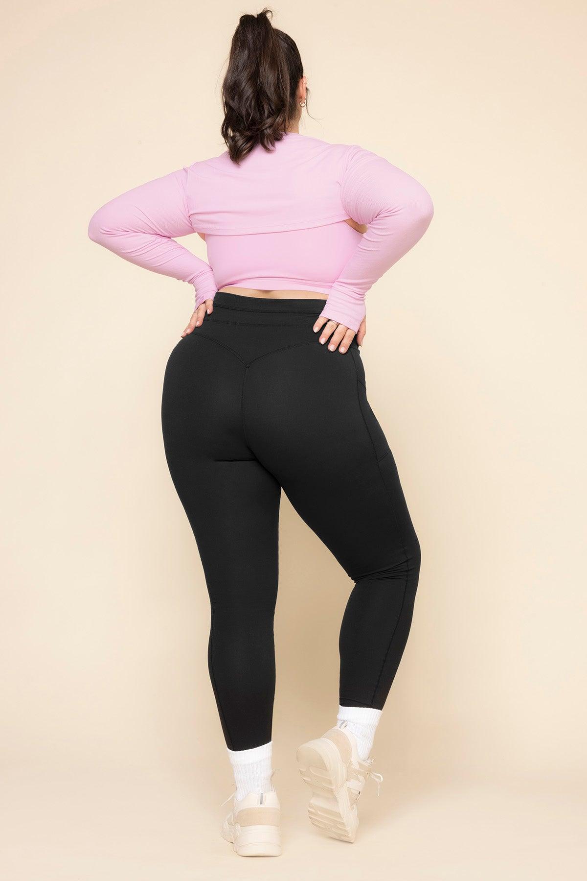 Cargo Legging with Pockets - Black Product Image