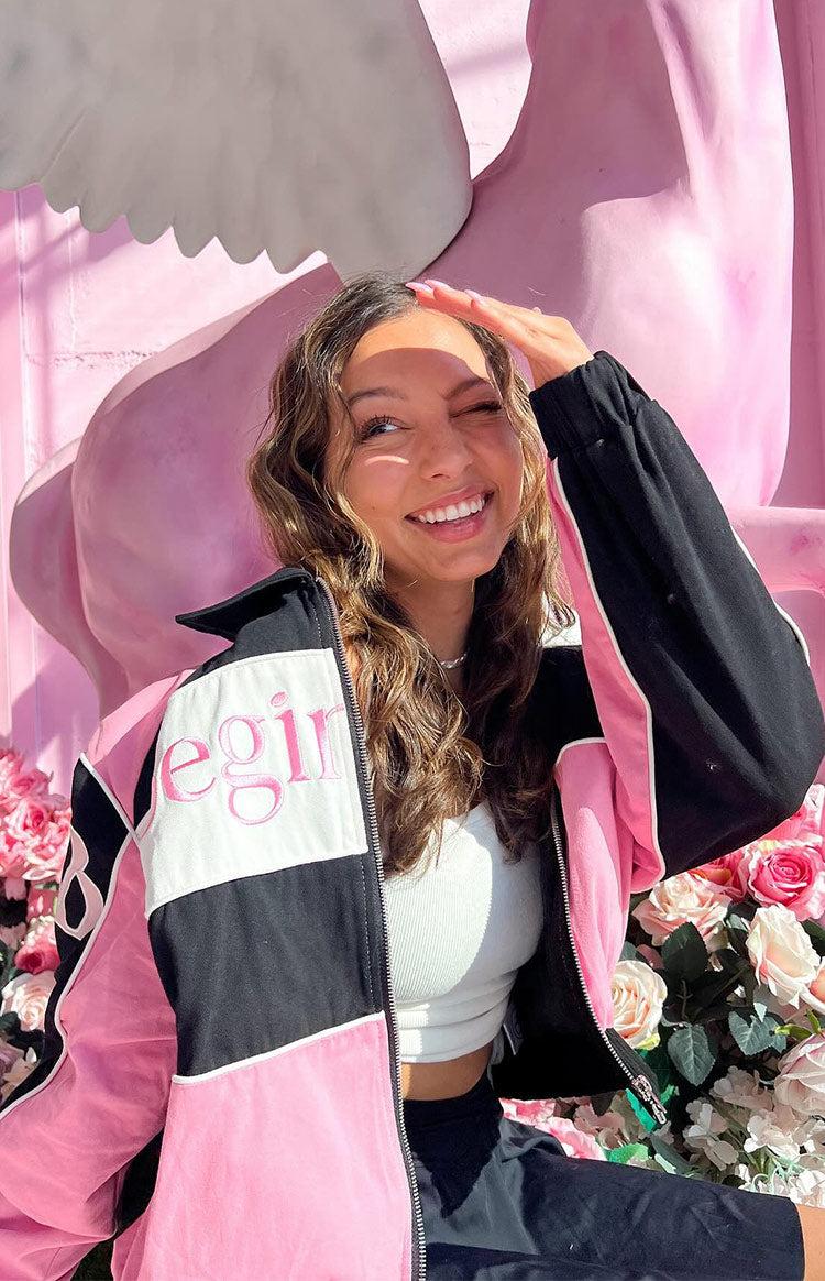 Beginning Pink Bomber Jacket Baby Product Image