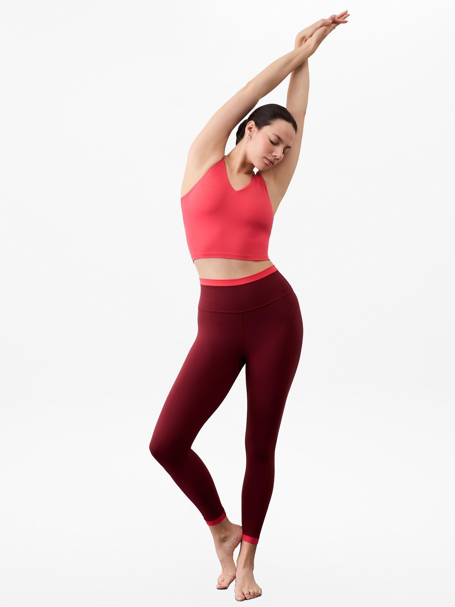 Transcend V-Neck Crop Sports Bra A-C Product Image