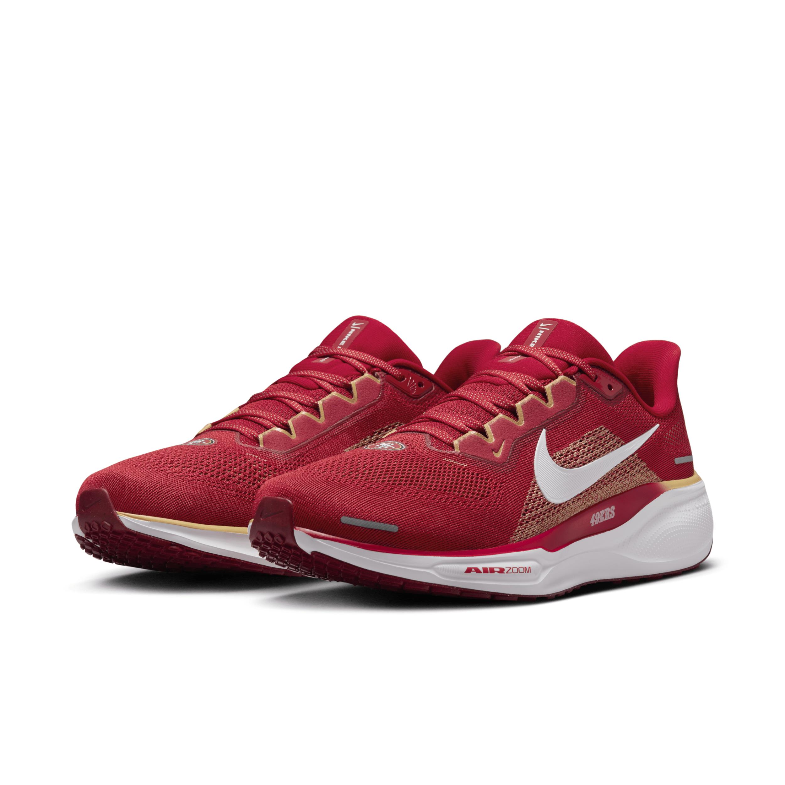 Nike Men's Pegasus 41 NFL San Francisco 4ers Road Running Shoes Product Image