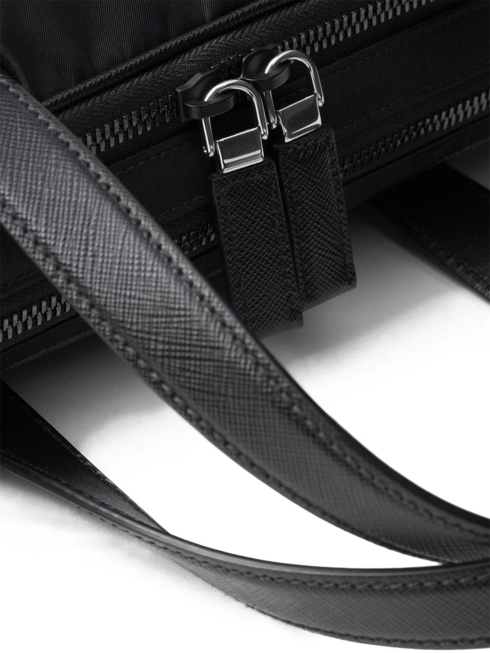 logo-plaque laptop bag Product Image