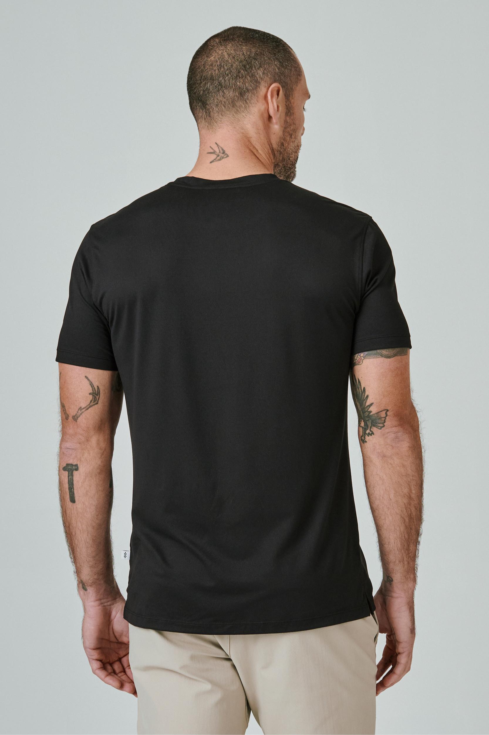 Core Crew Drop Cut Tee - Black Product Image