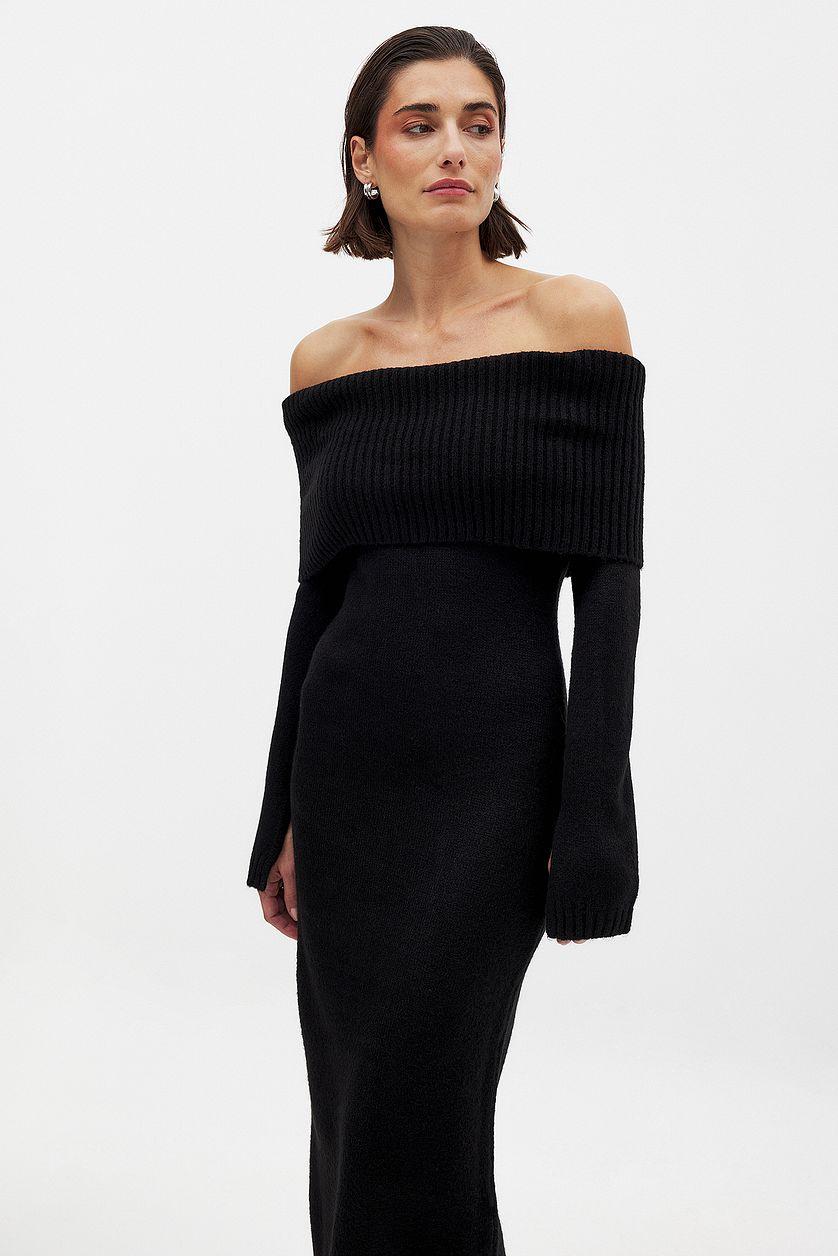 Knitted Midi Dress Product Image