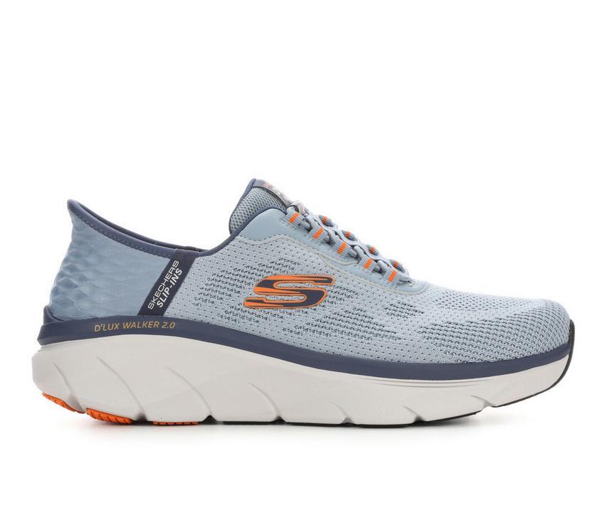 Men's Skechers 232446 D'Lux Walker 2.0 Slip-In Rezinate Walking Shoes Product Image
