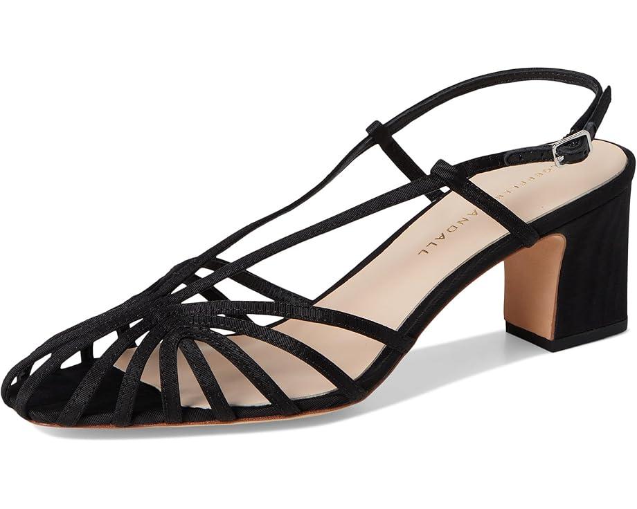 Women's Loeffler Randall Priscilla Lattice Slingback Mid Heel Sandals Product Image