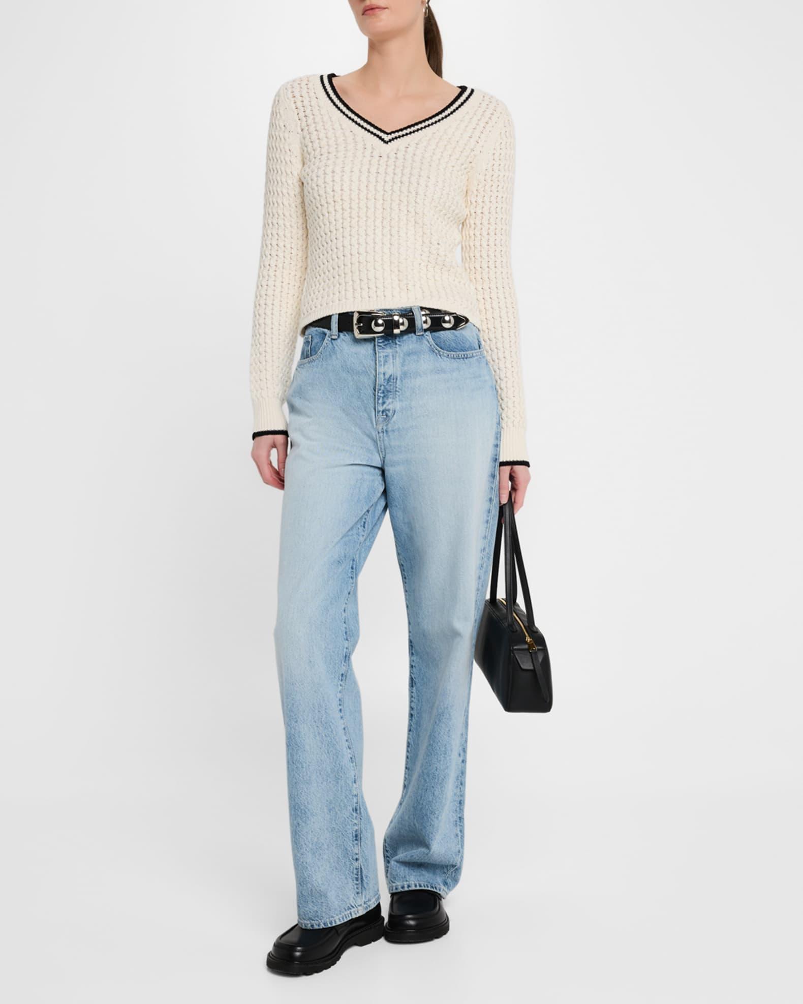 Daria V-Neck Sweater Product Image