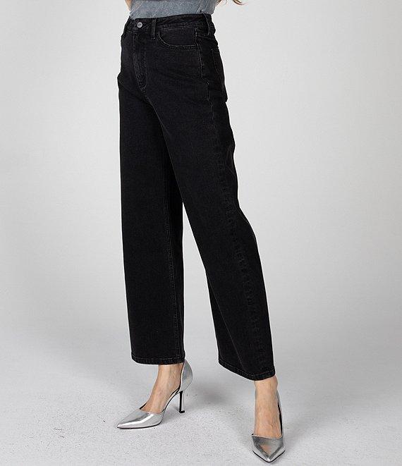 Ceros Jeans Super High Rise Wide Leg Jeans Product Image