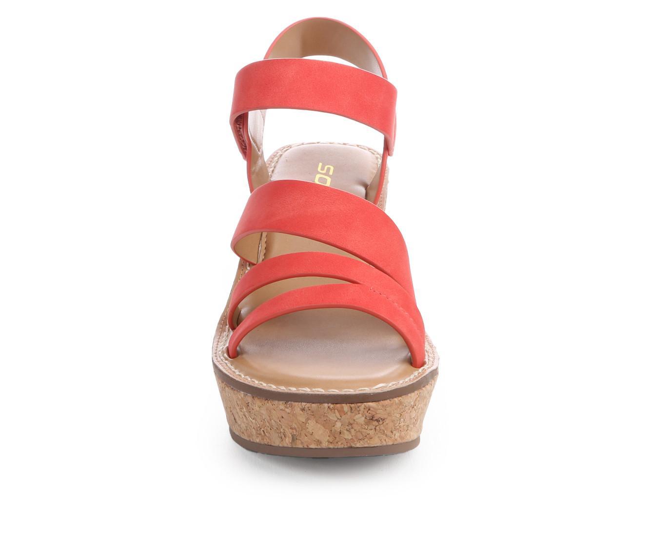 Women's Soda Sheet-S Wedge Sandals Product Image