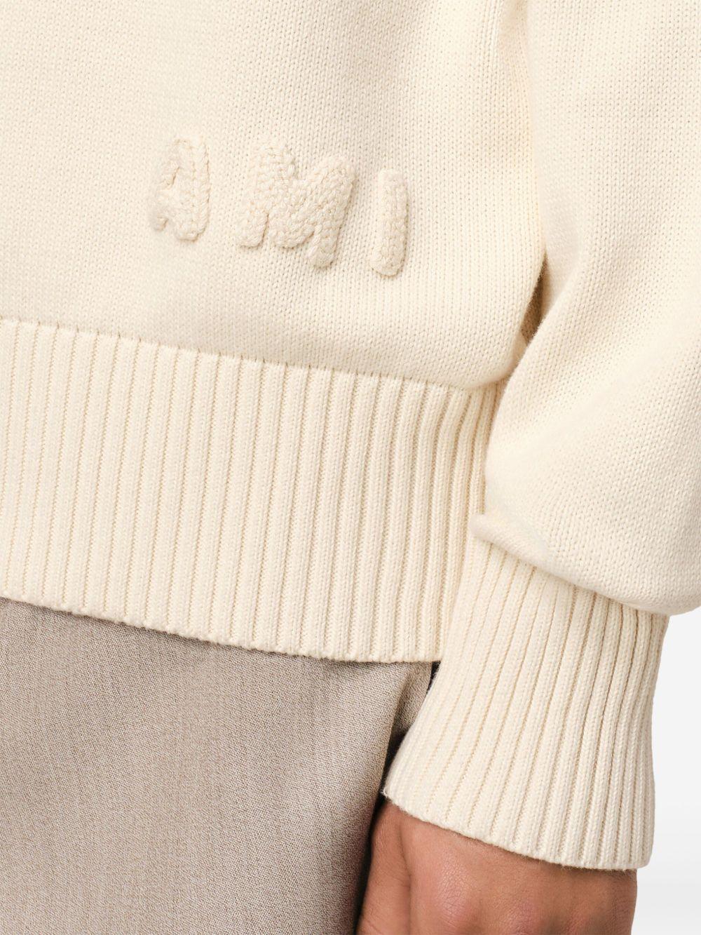 logo-embroidered sweater Product Image