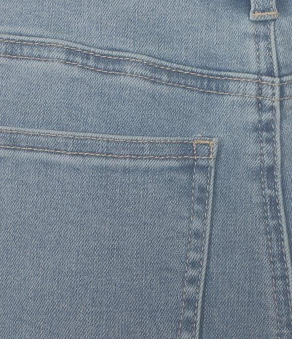 John Mark Scalloped Raw Hem 5-Pocket Ankle Jeans Product Image