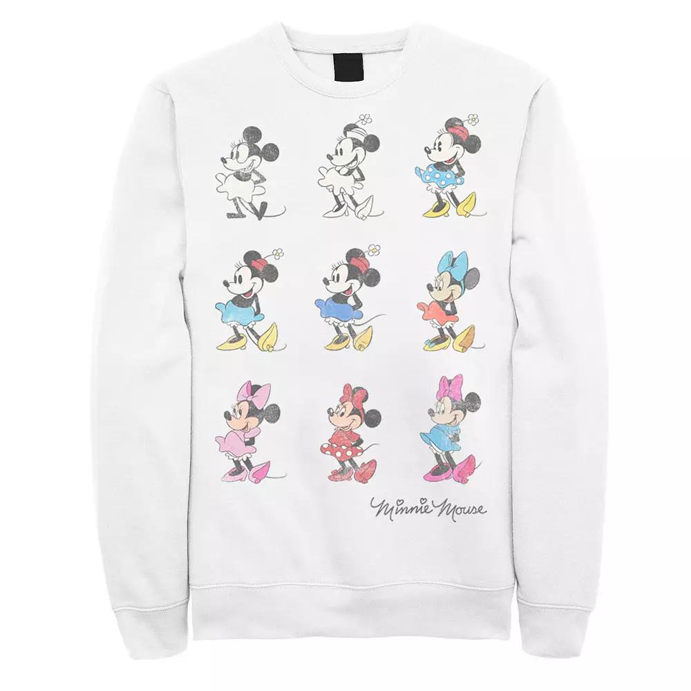 Disney's Mickey & Friends Minnie Mouse Through The Years Men's Sweatshirt,  Product Image