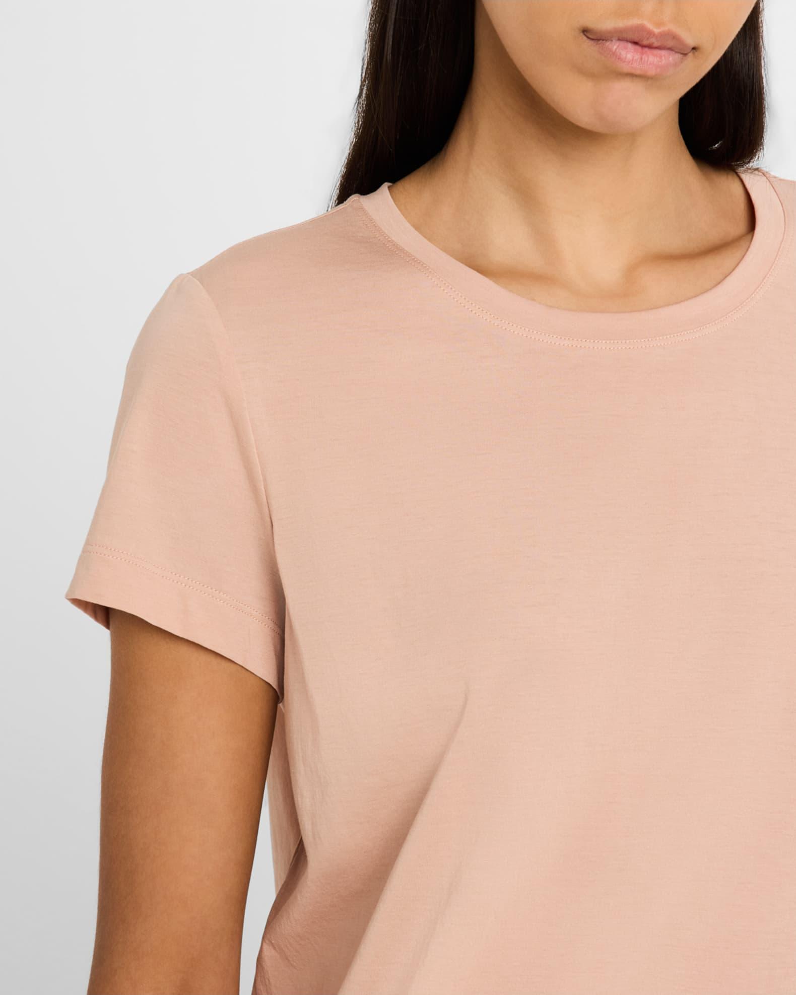 Modern Short-Sleeve Cotton Jersey Tee Product Image