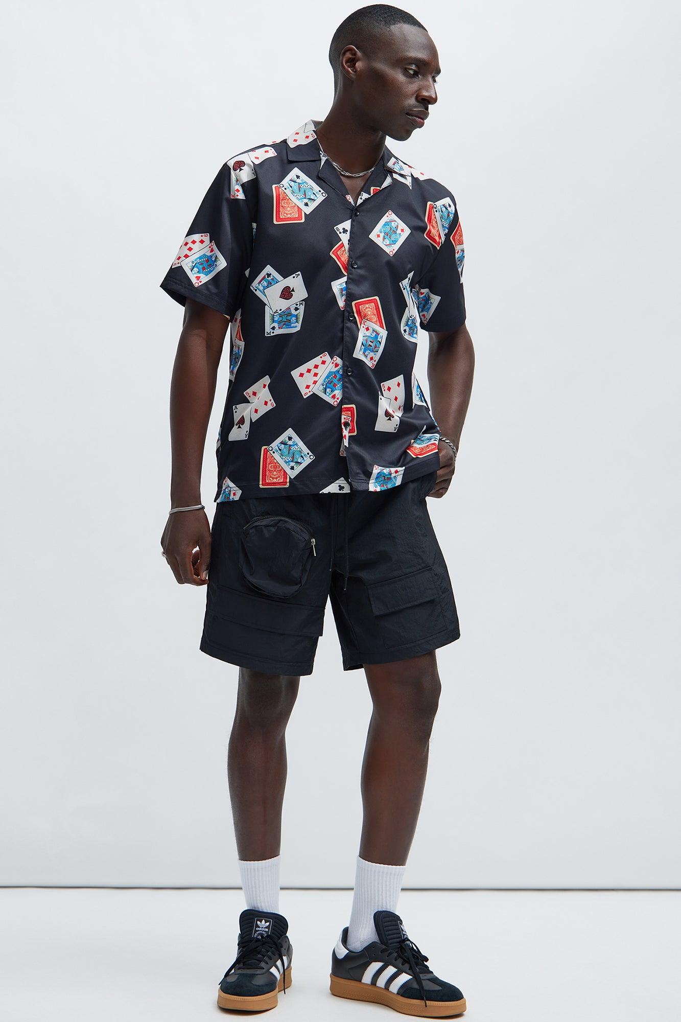 Safe Side Utility Nylon Shorts - Black Product Image